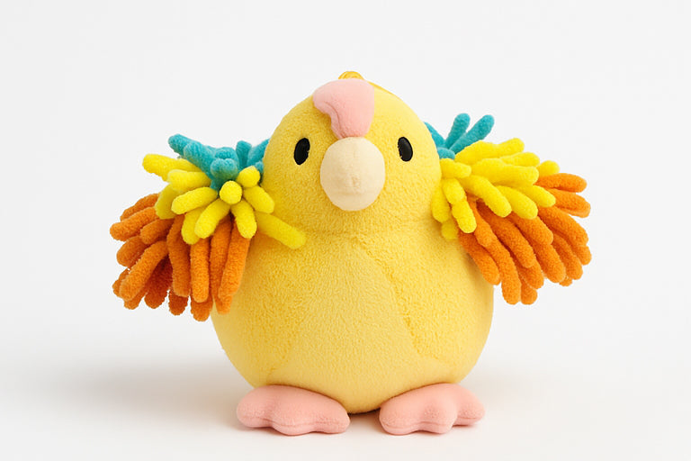 Csirke plüss