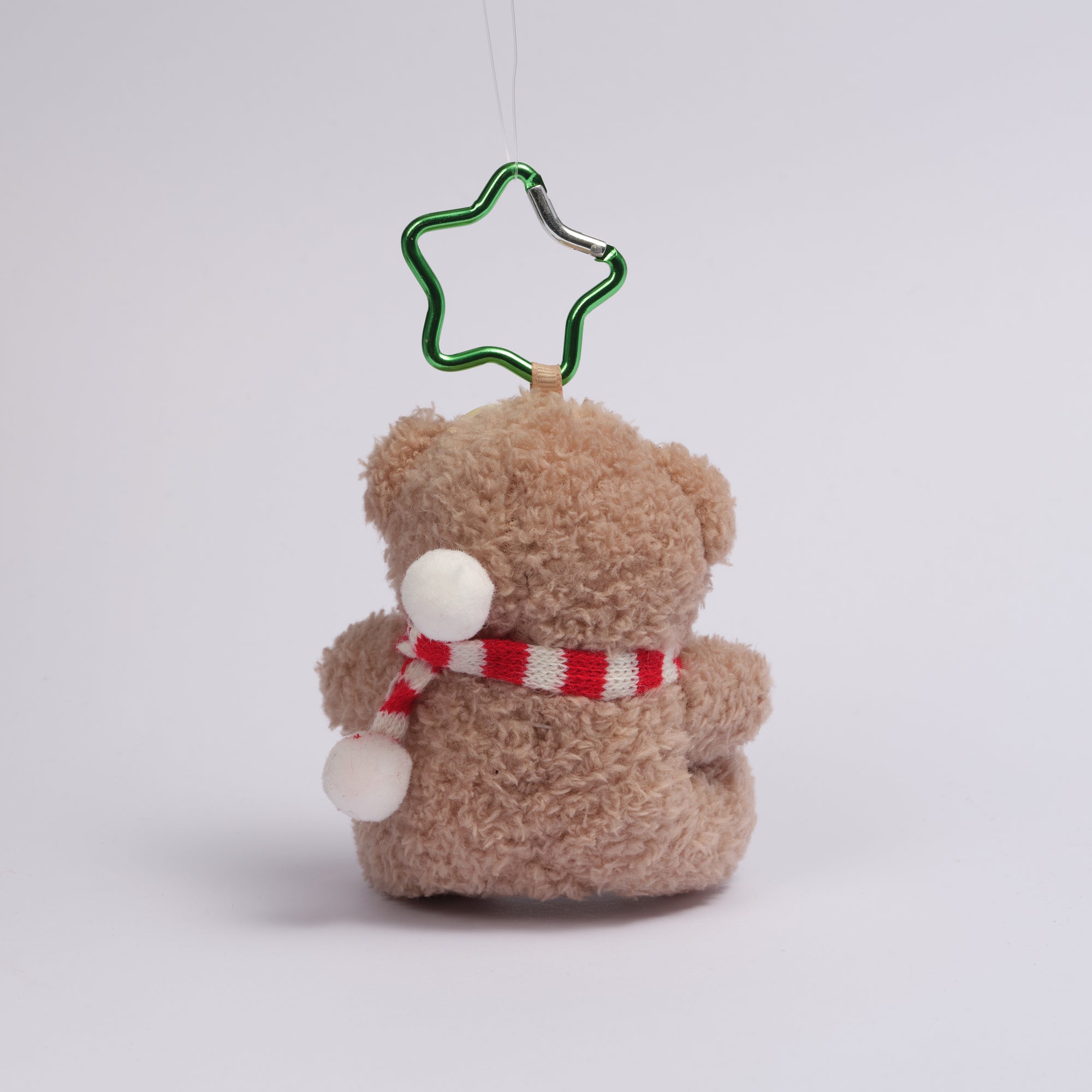 Karácsonyi maci kulcstartó