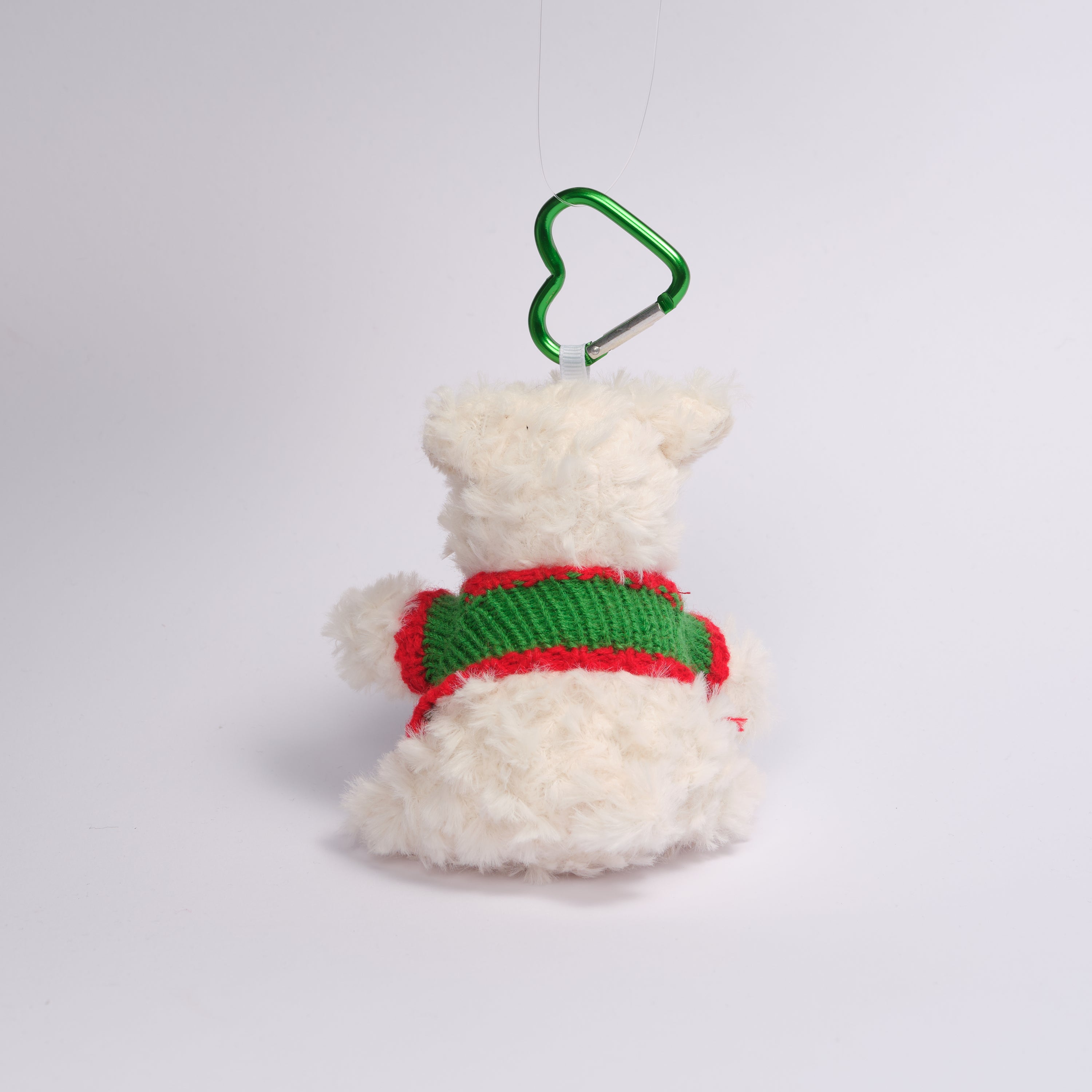 Karácsonyi kutya kulcstartó