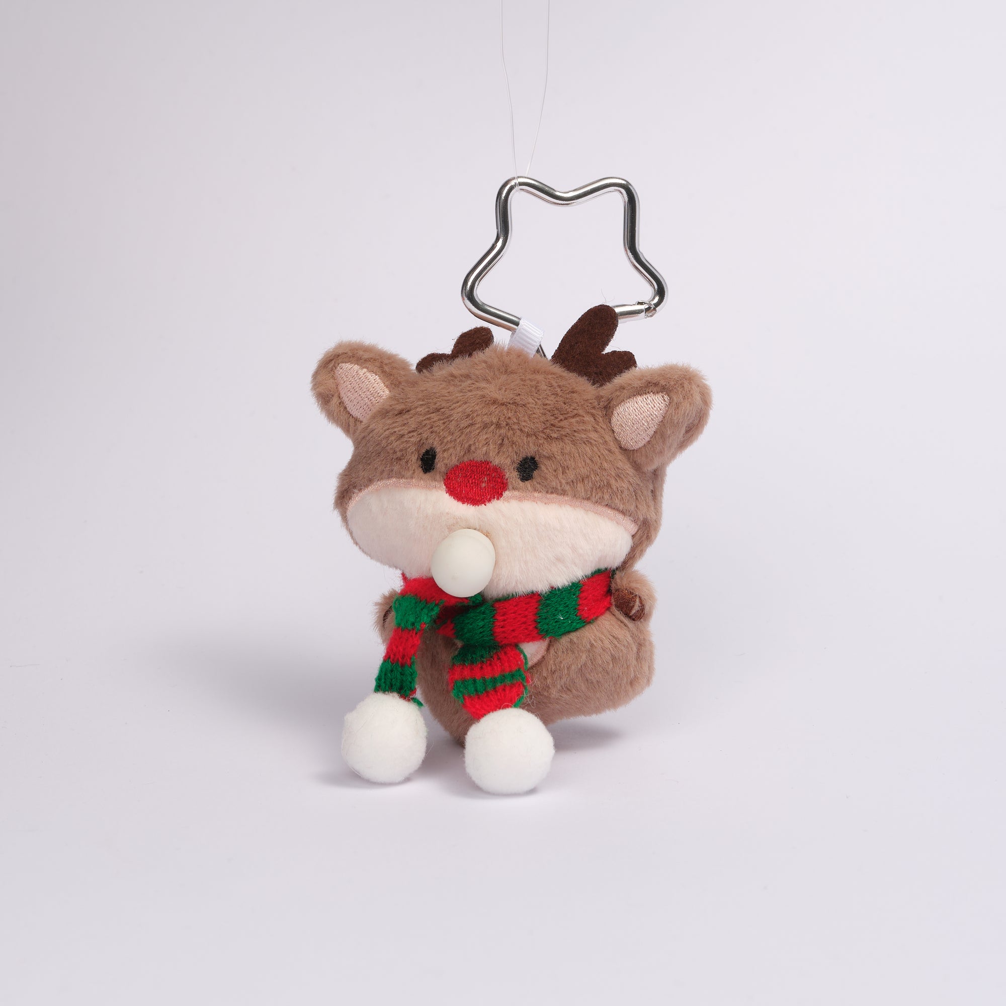 Karácsonyi rénszarvas kulcstartó