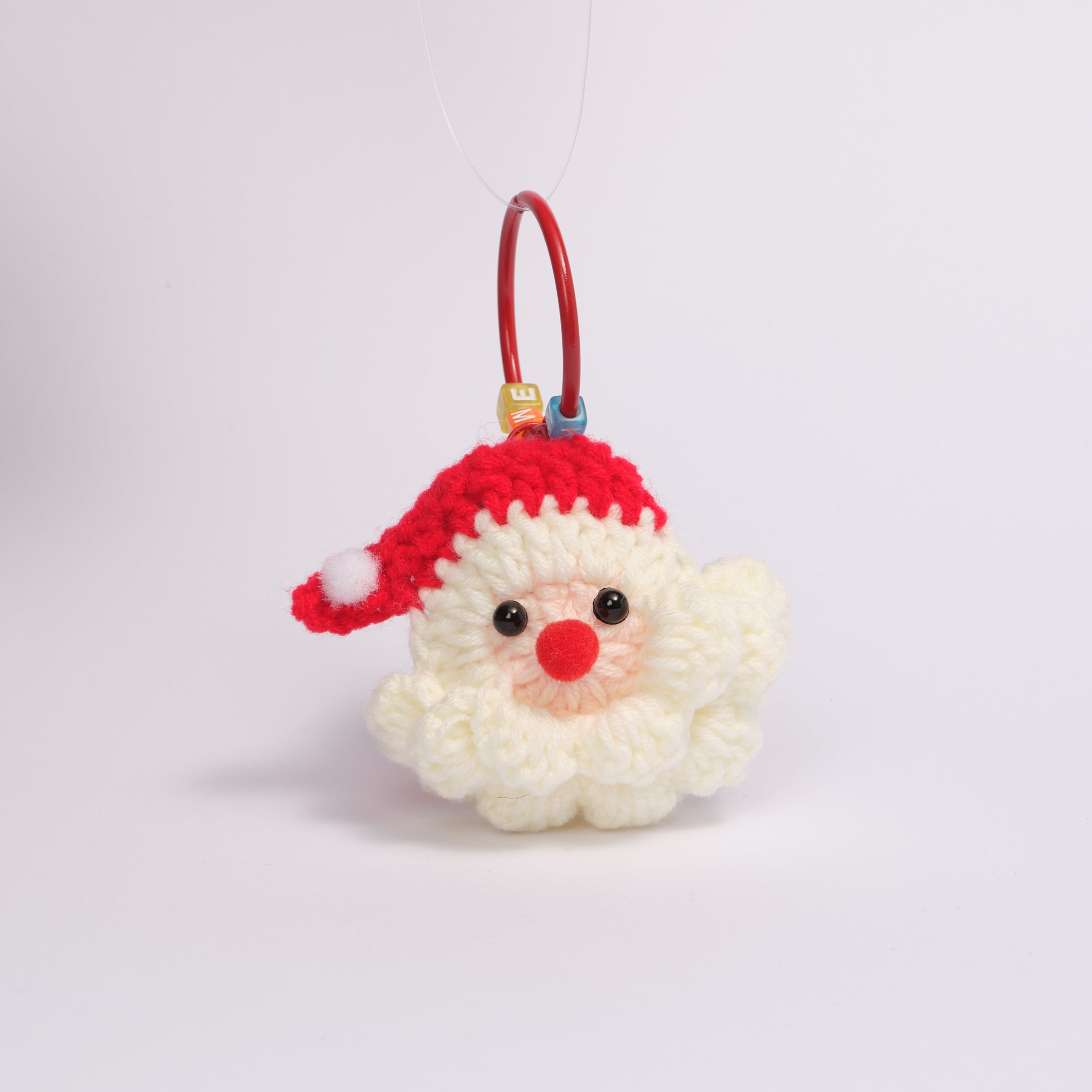 Karácsonyi mikulás kulcstartó