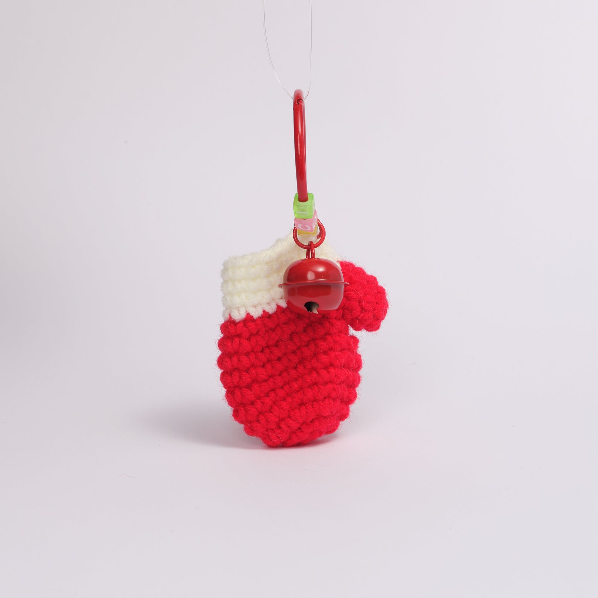 Karácsonyi mikulás kulcstartó