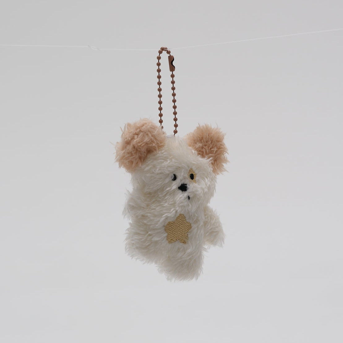 Kutyus plüss kulcstartó