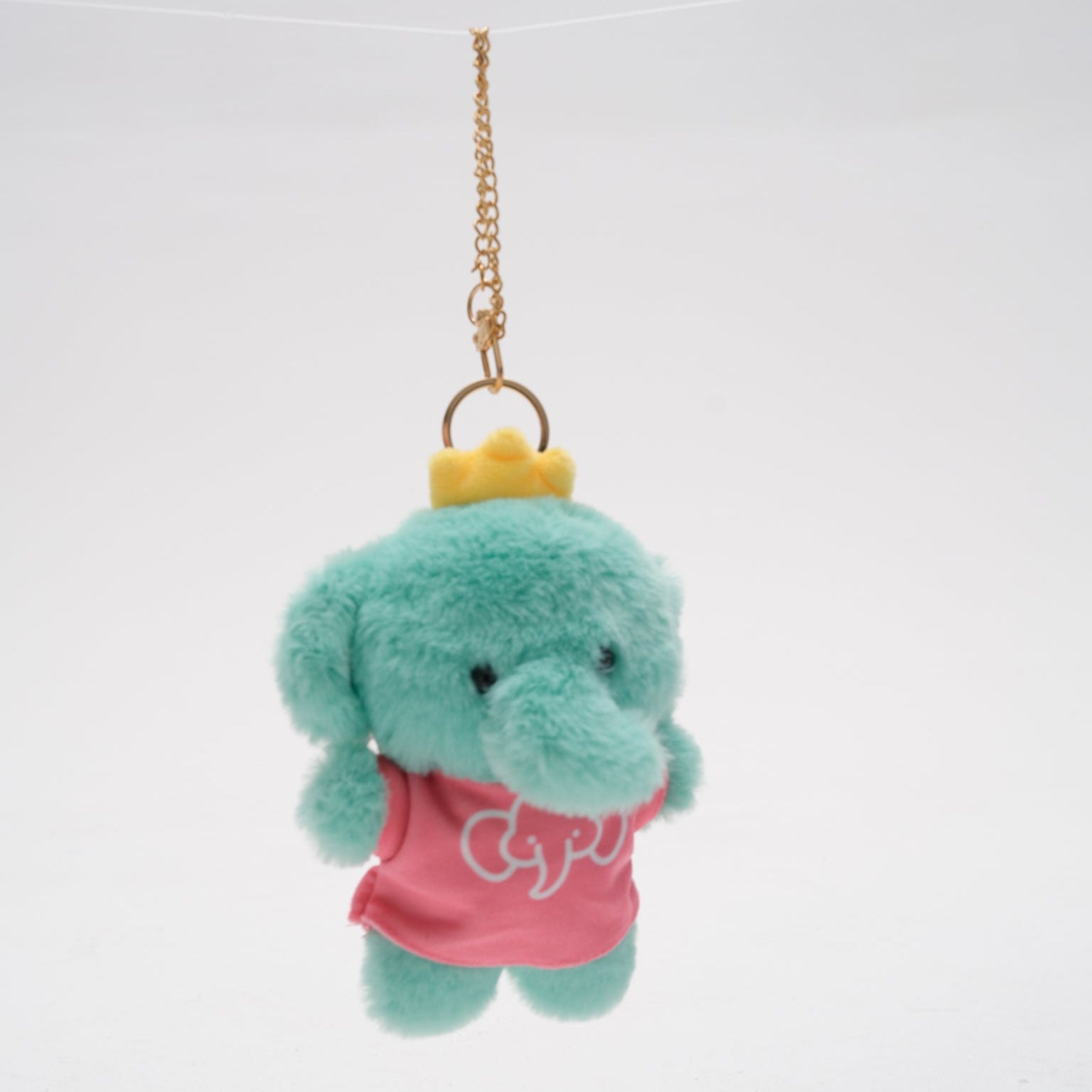 Elefánt plüss kulcstartó