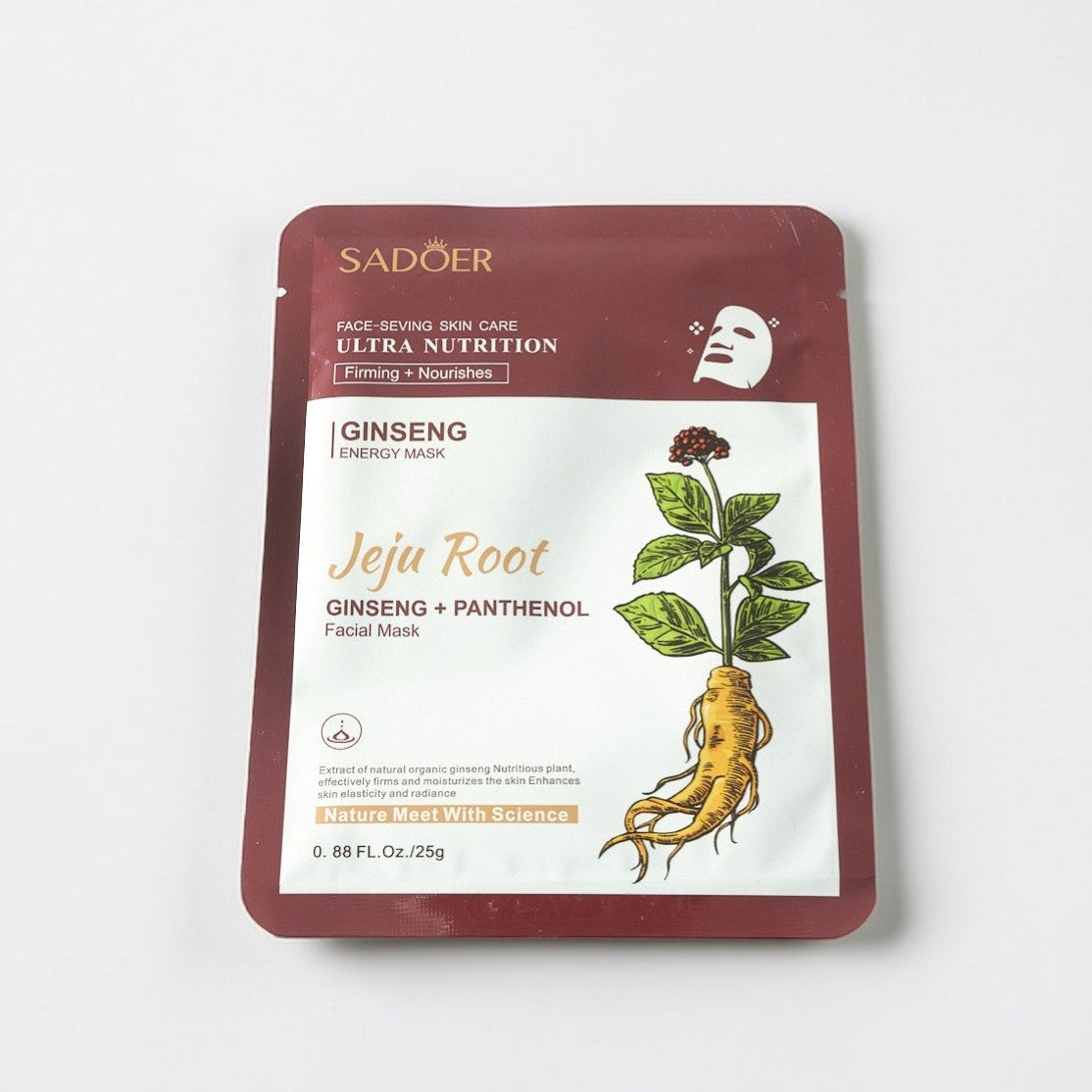 Ginseng arcmaszk