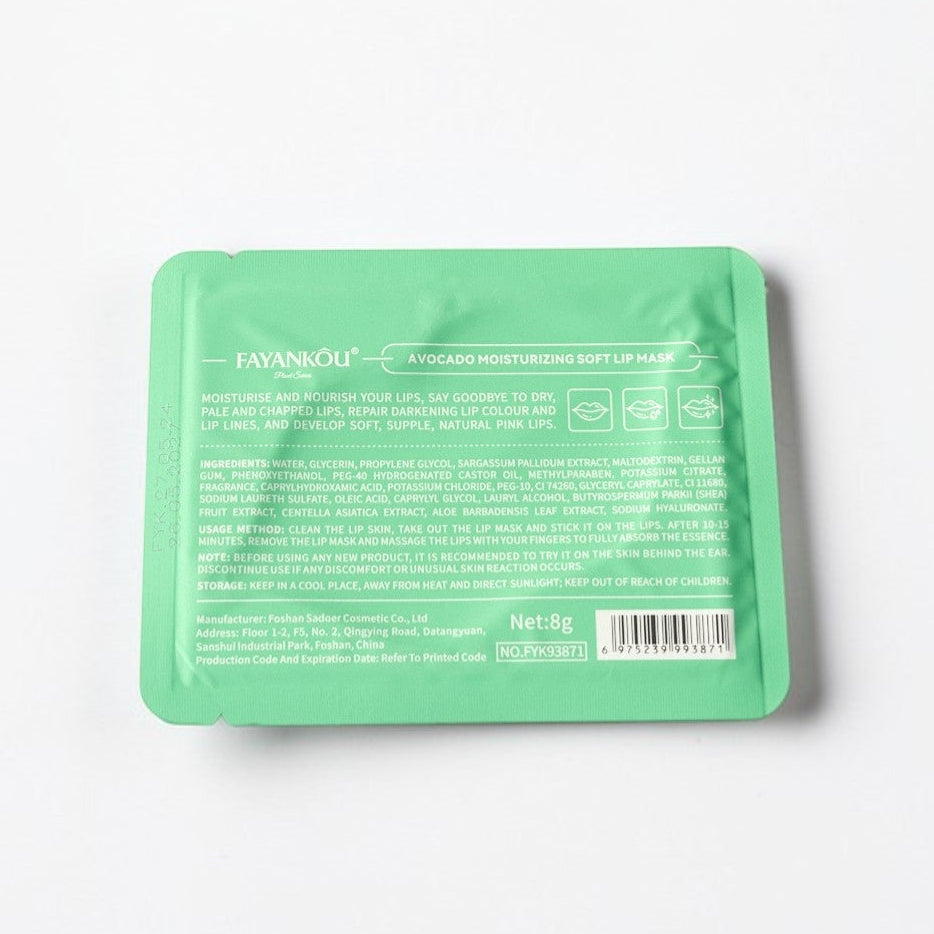 Avocado hidratáló ajakmaszk