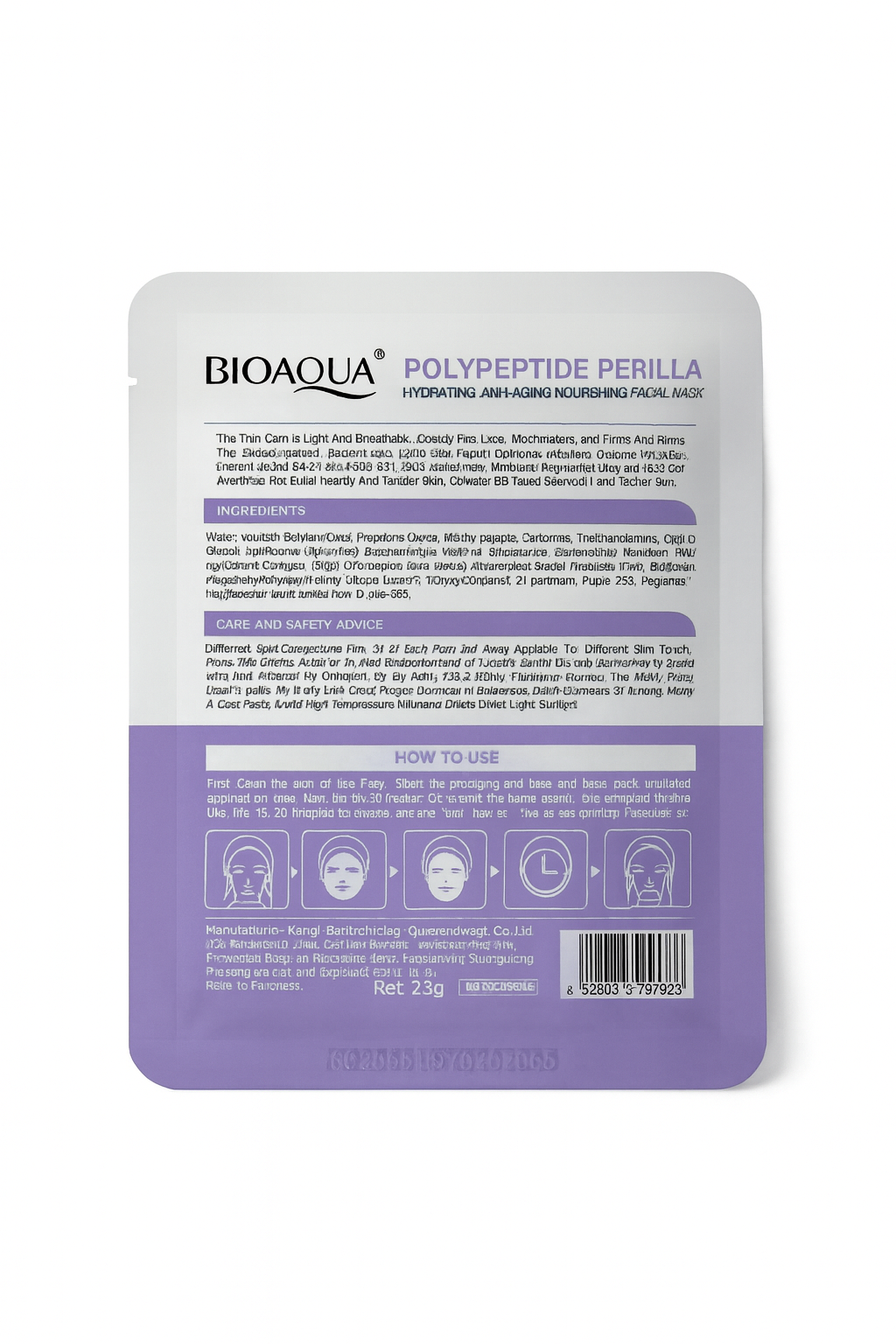 Polypeptide Perilla Arcmaszk